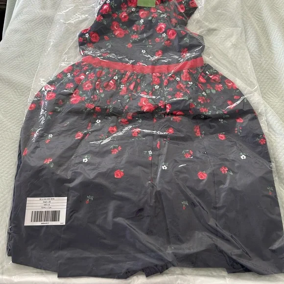 Janie and Jack X American girl doll red roses dress - Picture 10 of 12